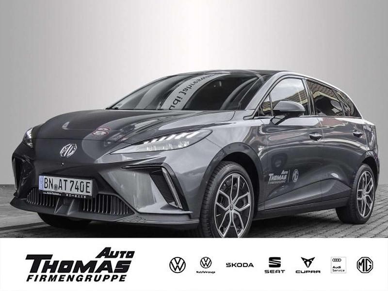 Grau Gebraucht 2025 MG MG4 EV Luxury Kleinwagen | 29.990 € (Teuer) - Bild 1/3