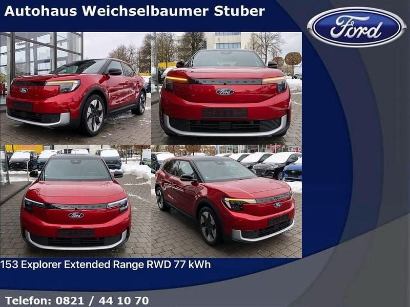 Gebraucht Ford Explorer Extended Range 210 kW (286 PS) 2025 Rot SUV