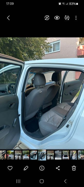 Weiß Gebraucht 2011 Chevrolet Spark Kleinwagen | 1.500 € (Guter Preis) - Bild 1/4