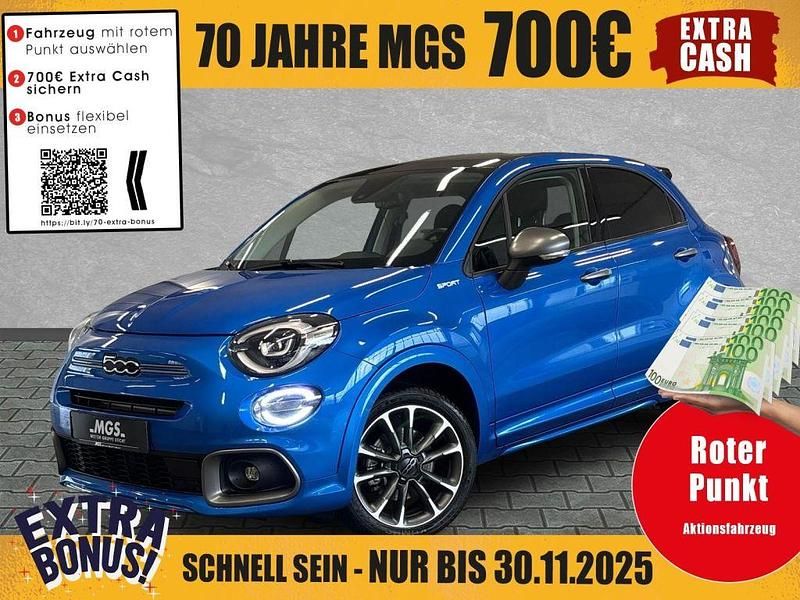 Italia blau (metallic) Gebraucht 2024 Fiat 500X Sport SUV | 20.570 € (Guter Preis) - Bild 1/4