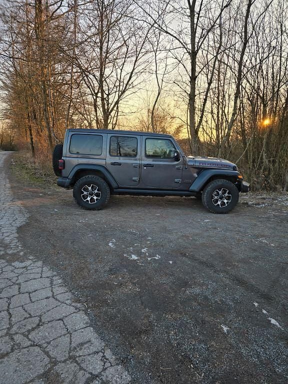 Grau Gebraucht 2021 Jeep Wrangler Rubicon SUV | 46.000 € (Superpreis) - Bild 1/4