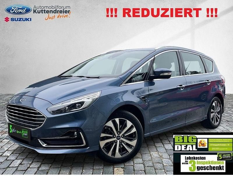 Gebraucht Ford S-MAX Titanium 190 PS (139 kW) 2022 Chromablau metallic Van / Kleinbus