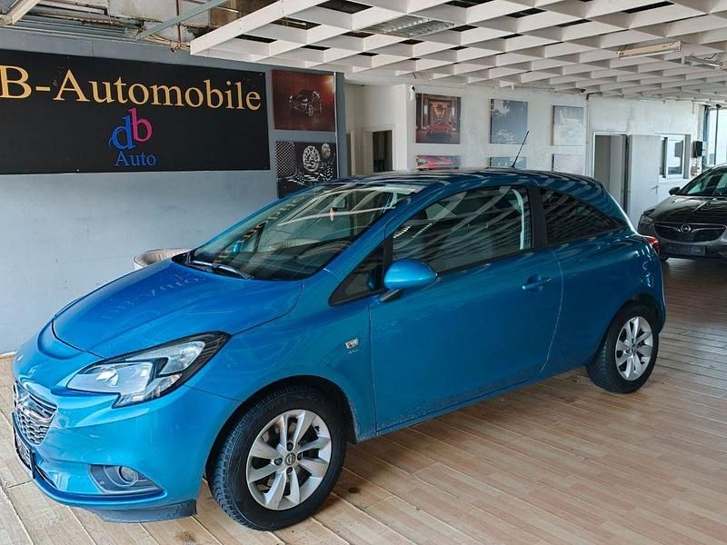 Gebraucht Opel Corsa drive 90 PS (66 kW) 2016 Blau Kleinwagen