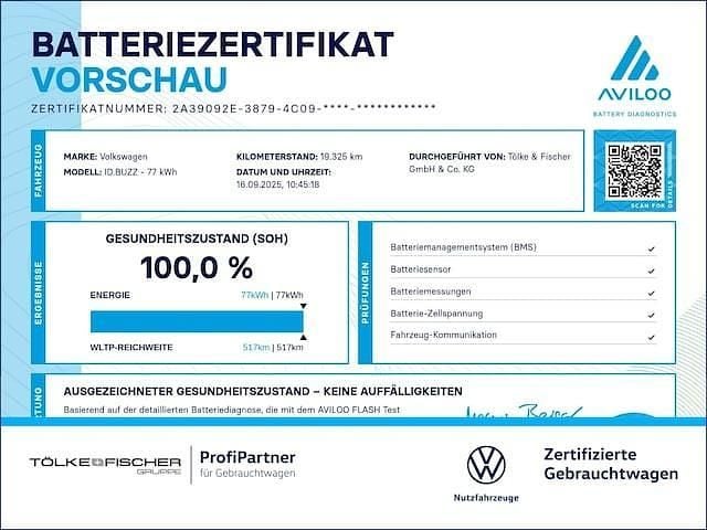 Gebraucht 2024 VW ID. Buzz Pro Van | 56.989 € (Teuer) - Bild 1/4