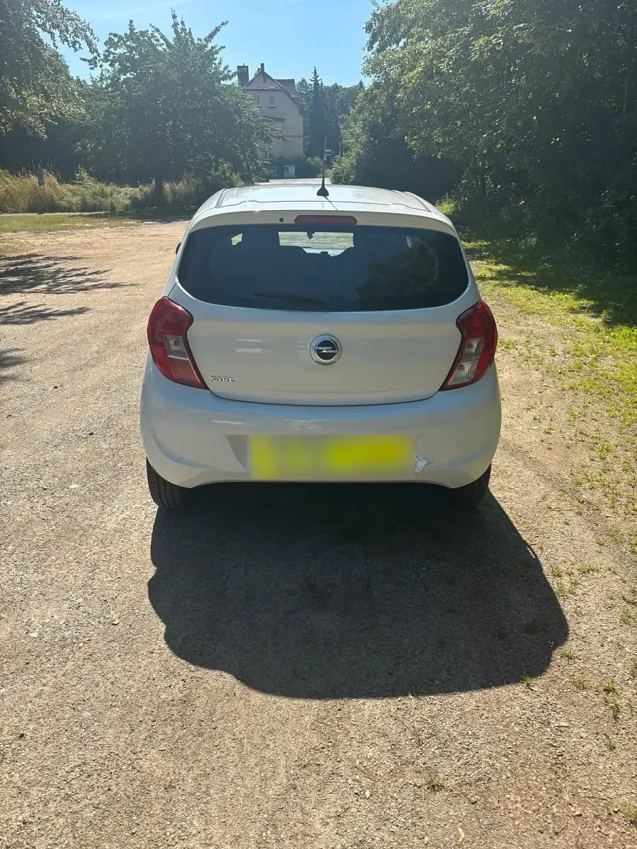Gebraucht Opel Karl 75 PS (55 kW) 2016 Weiß Kleinwagen
