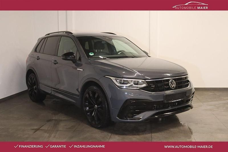 Delfingrau metallic Gebraucht 2022 VW Tiguan R-line SUV | 27.800 € (Guter Preis) - Bild 1/4