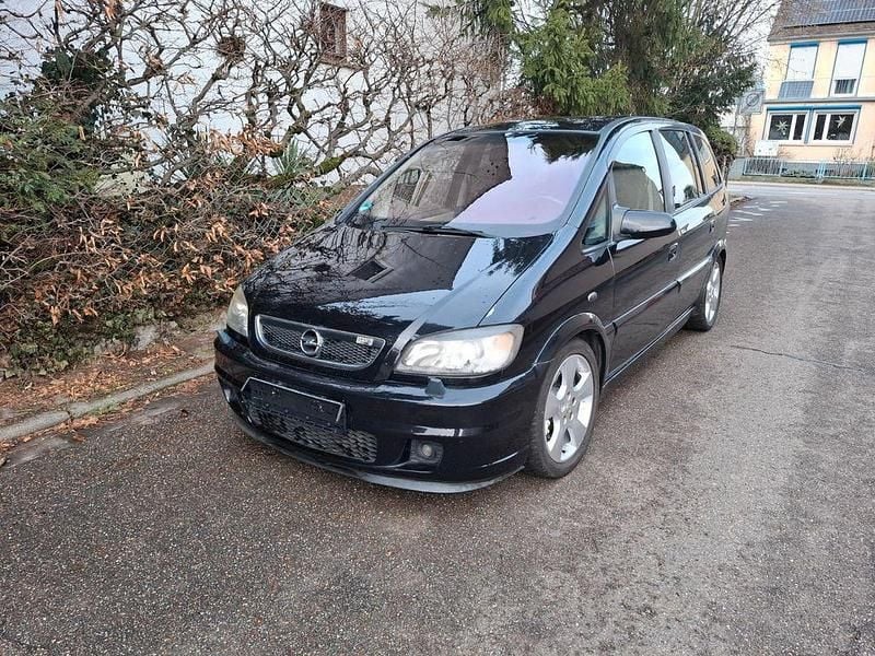 Schwarz Gebraucht 2003 Opel Zafira OPC Van / Kleinbus | 2.400 € (Guter Preis) - Bild 1/4