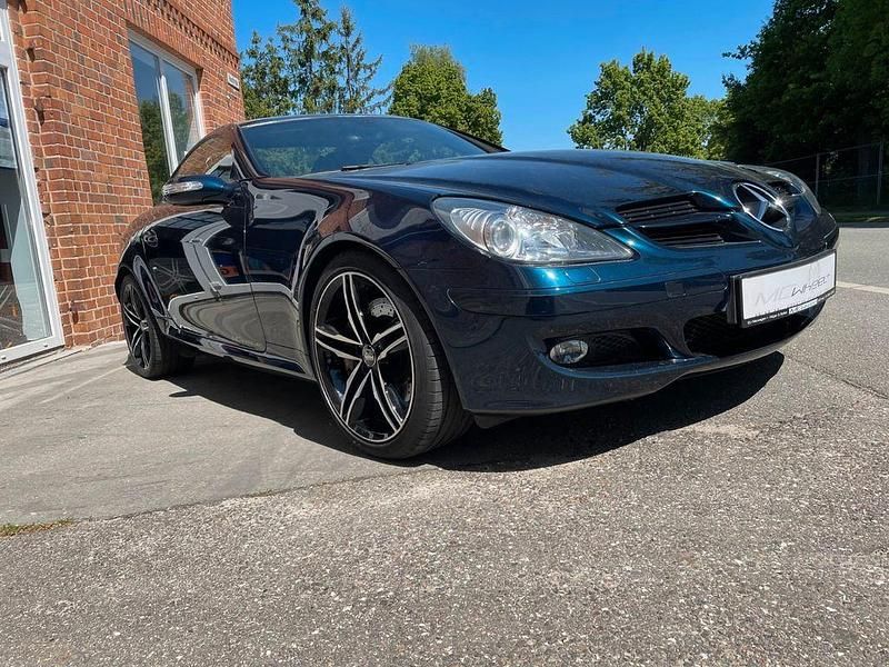 Gebraucht Mercedes SLK280 231 PS (169 kW) 2007 Blau Cabrio