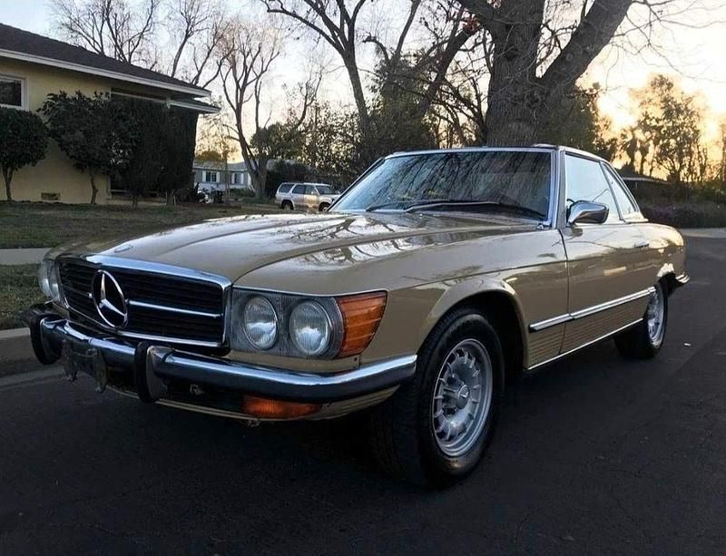 Beige Gebraucht 1973 Mercedes SL450 Cabrio | 22.999 € - Bild 1/4