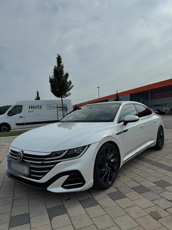 Gebraucht VW Arteon R-line 200 PS (147 kW) 2021 Weiß Limousine