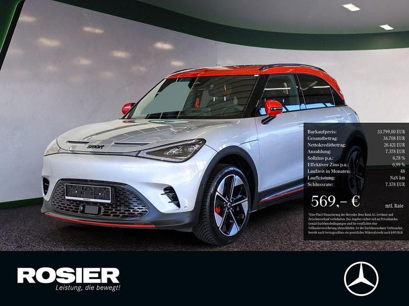 Silber Gebraucht 2024 Smart #1 Brabus SUV | 33.799 € (Guter Preis) - Bild 1/3