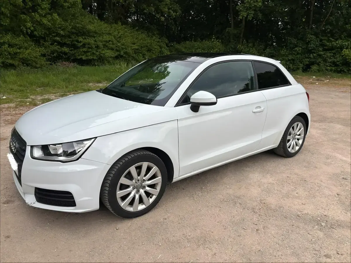 Usata Audi A1 95 CV (69 kW) 2015 Bianco Utilitaria