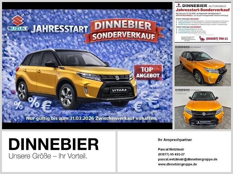 Neu Suzuki Vitara Comfort 129 PS (94 kW) 2025 Schwarz (metallic) Van / Kleinbus