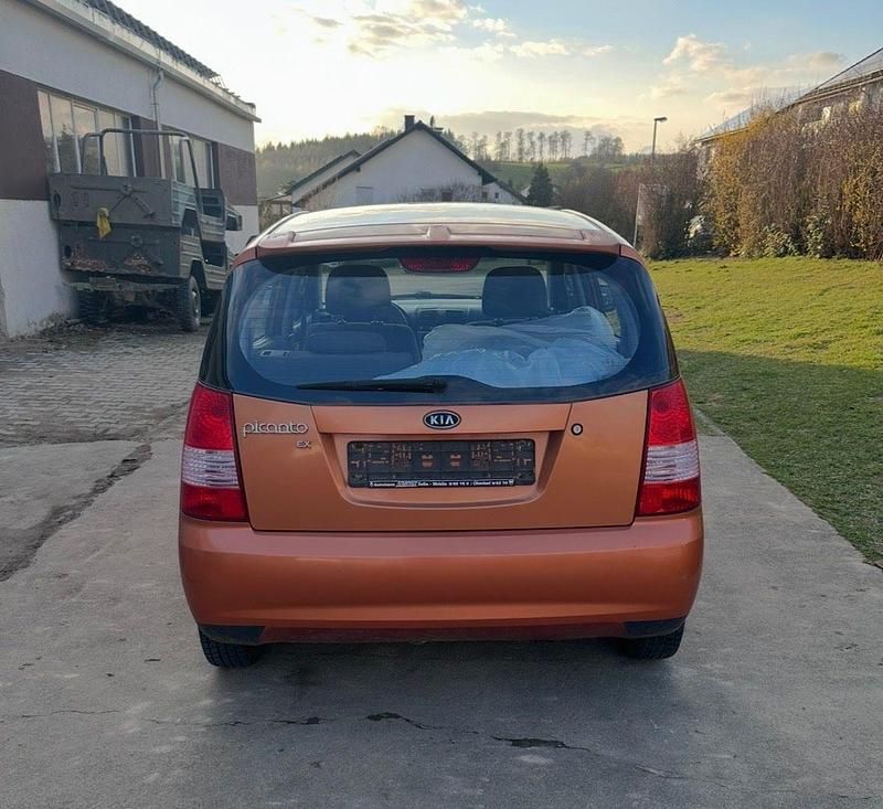 Gebraucht Kia Picanto 65 PS (47 kW) 2007 Orange Kleinwagen