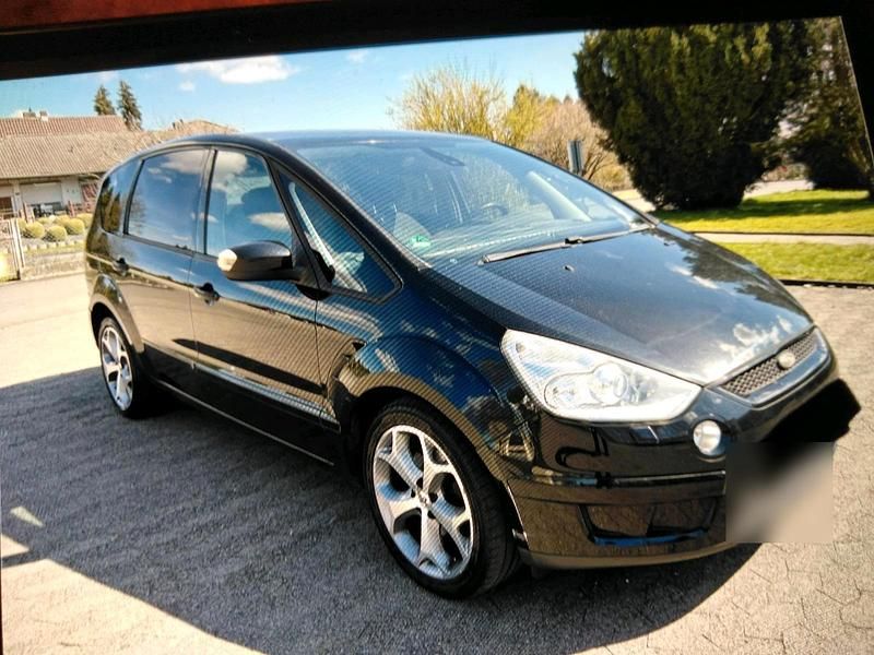 Gebraucht Ford S-MAX Titanium 131 PS (96 kW) 2008 Schwarz Van / Kleinbus