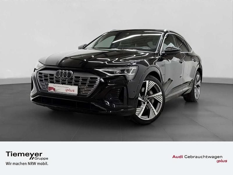 Mythosschwarz metallic Gebraucht 2024 Audi Q8 e-tron S-Line SUV | 56.880 € (Guter Preis) - Bild 1/4