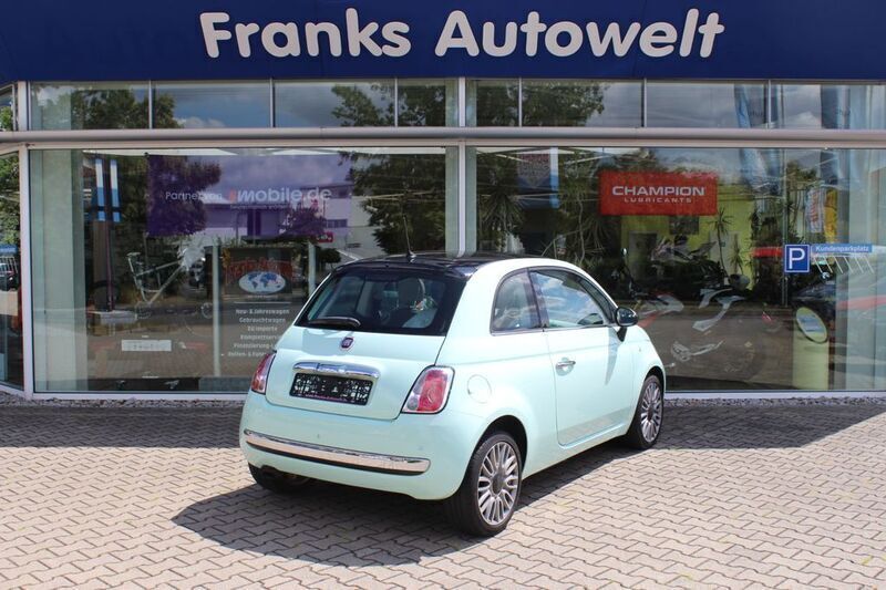 Gebraucht Fiat 500C 105 PS (77 kW) 2014 Grün Cabrio