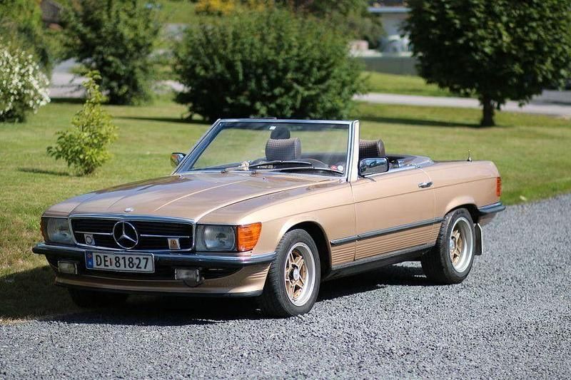 Gold Gebraucht 1982 Mercedes SL280 Cabrio | 19.990 € - Bild 1/4