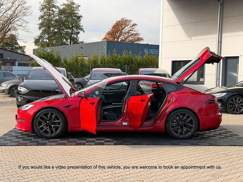 Gebraucht Tesla Model S Plaid 759 kW (1033 PS) 2022 Rot Kleinwagen