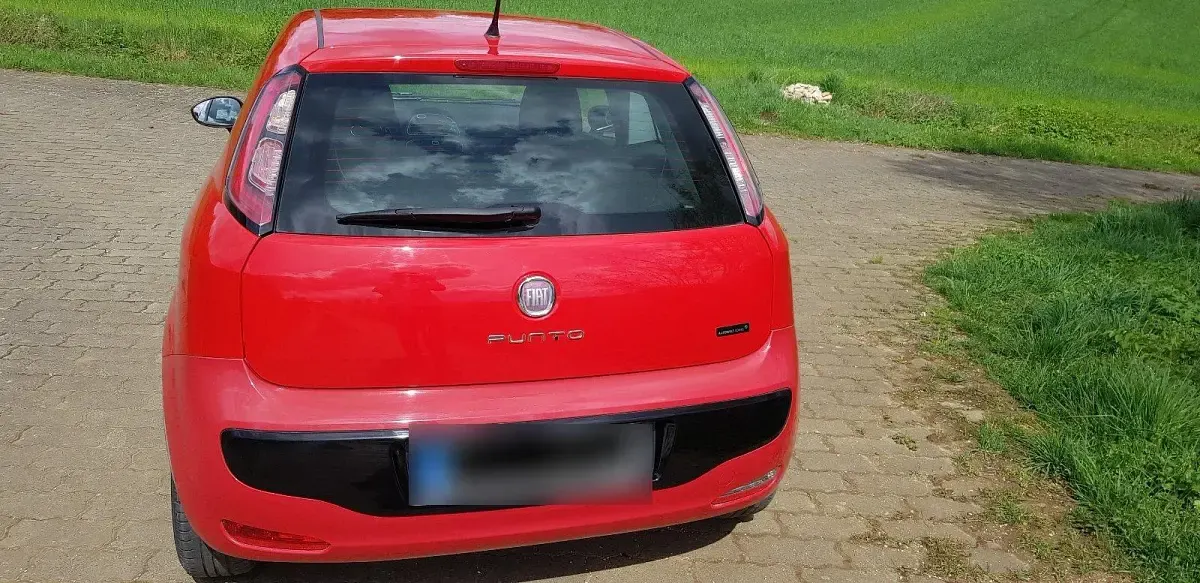 Gebraucht Fiat Punto Evo 68 PS (50 kW) 2010 Rot Kleinwagen