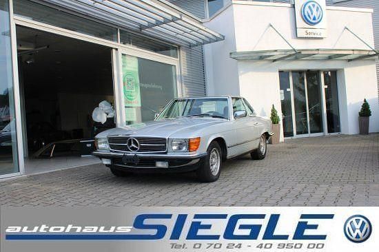 Silber (metallic) Gebraucht 1985 Mercedes SL280 Cabrio | 27.940 € - Bild 1/4