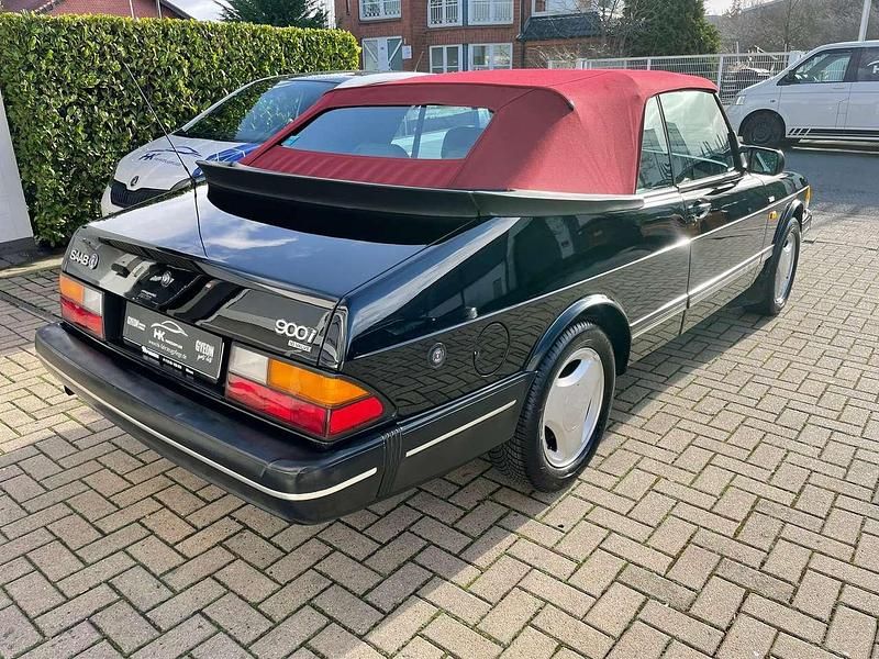 Gebraucht Saab 900 Cabriolet 126 PS (92 kW) 1990 Schwarz Cabrio
