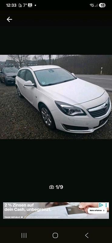 Gebraucht Opel Insignia 170 PS (125 kW) 2016 Weiß Kombi