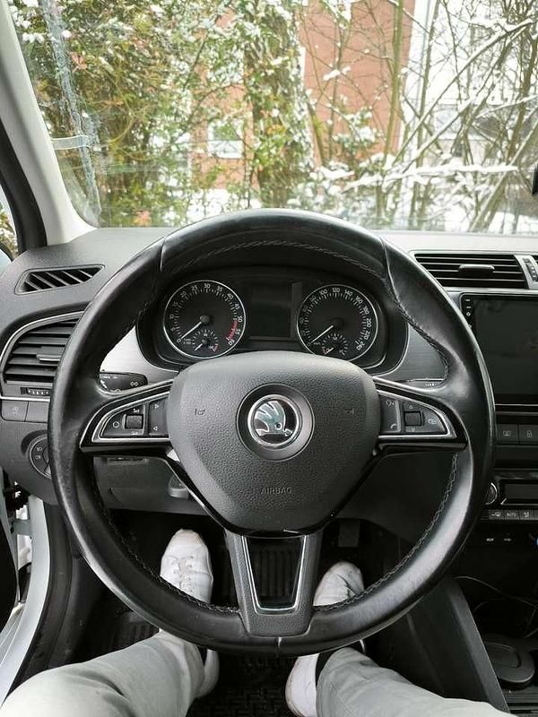 Gebraucht Skoda Fabia Style 105 PS (77 kW) 2015 Weiß Kombi