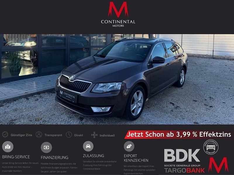Gebraucht Skoda Octavia Elegance 105 PS (77 kW) 2013 Braun Kombi