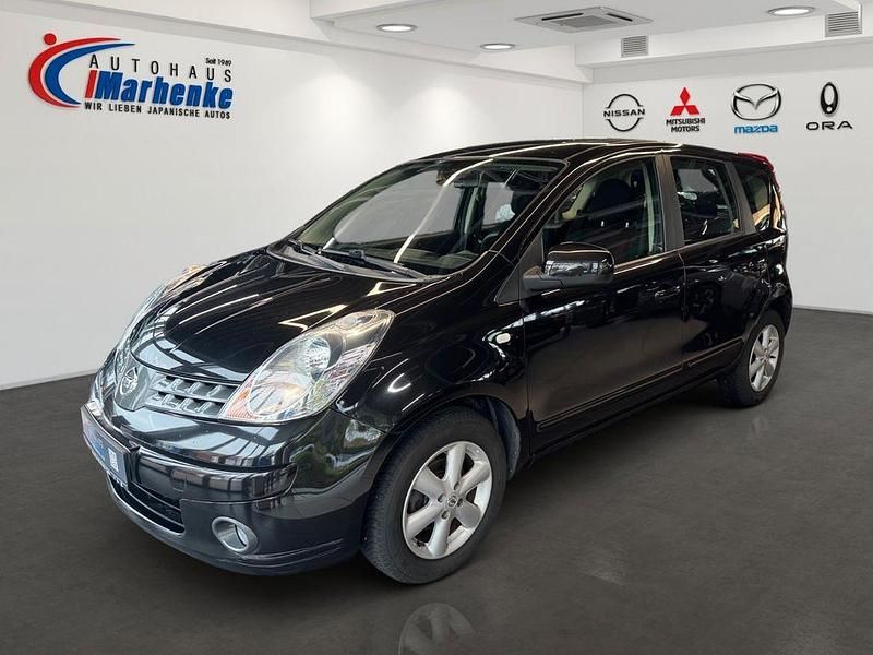 Second-hand Nissan Note Acenta 88 CP (64 kW) 2008 Negru Hatchback