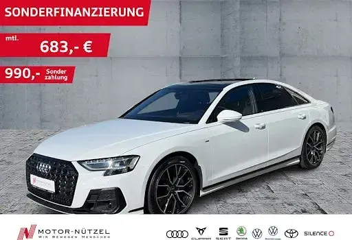 Occasion Audi A8 Ambiente 340 ch (250 kW) 2022 Blanc Berline