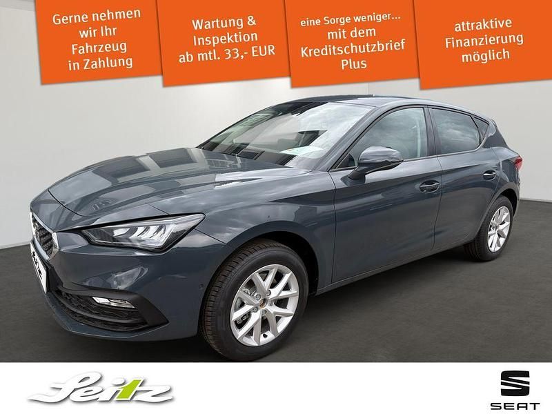Neu Seat Leon Style 150 PS (110 kW) 2025 Blau Limousine