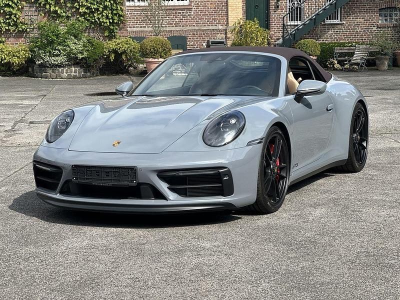 Arktikgrau Gebraucht 2023 Porsche 992 Cabrio | 169.790 € (Superpreis) - Bild 1/4