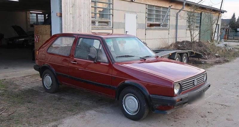 Gebraucht VW Golf II 1987 Rot Kleinwagen