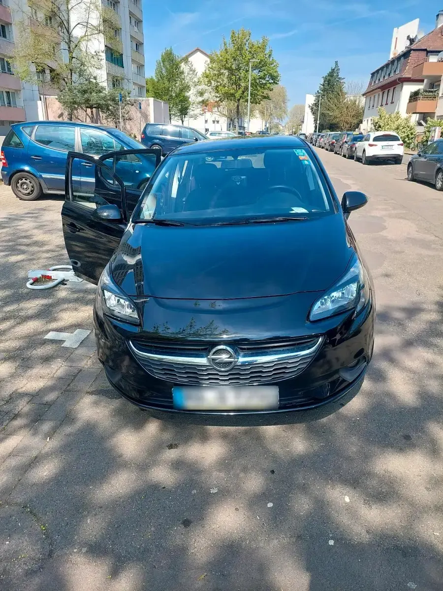 Gebraucht Opel Corsa 90 PS (66 kW) 2018 Schwarz Kleinwagen