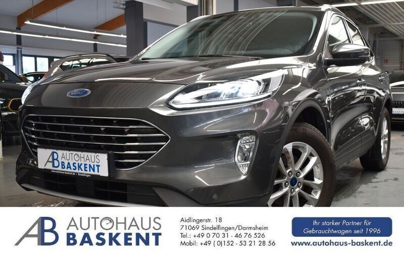 Grau Gebraucht 2021 Ford Kuga Titanium SUV | 22.480 € (Superpreis) - Bild 1/4