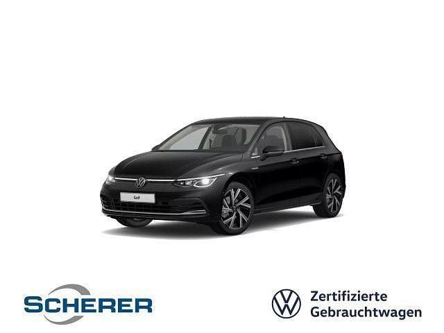 Deep black perleffekt (metallic) Gebraucht 2022 VW Golf VIII Style Limousine | 24.500 € (Fairer Preis) - Bild 1/4