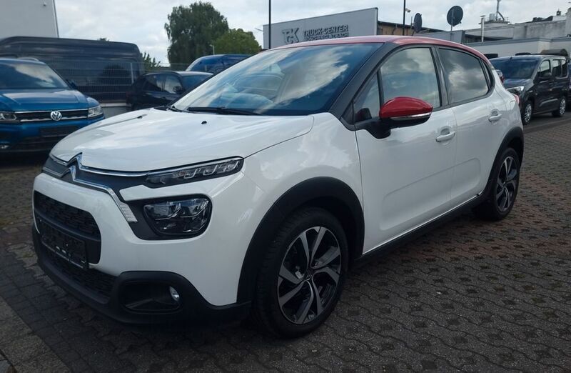 Weiß Gebraucht 2021 Citroën C3 Shine Kleinwagen | 9.898 € (Fairer Preis) - Bild 1/4