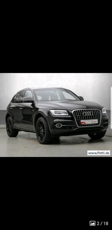 Schwarz Gebraucht 2017 Audi Q5 S-Line SUV | 23.900 € (Superpreis) - Bild 1/4