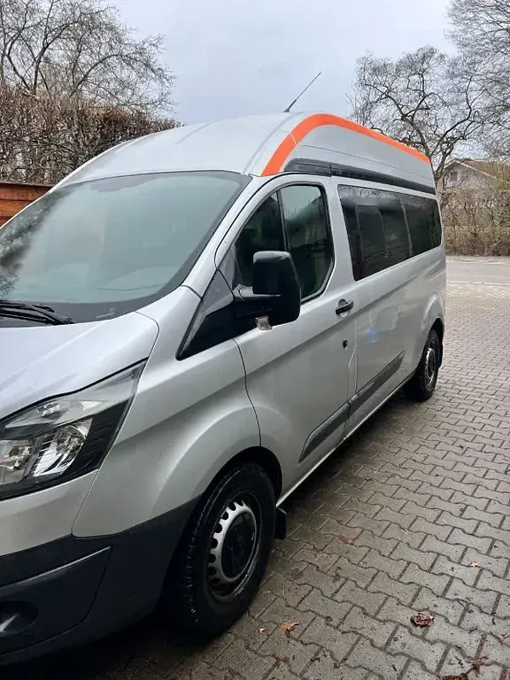 Gebraucht Ford Transit Custom 125 PS (91 kW) 2015 Silber Van / Kleinbus