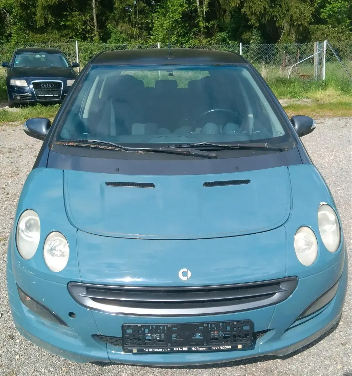 Używany Smart ForFour 95 KM (69 kW) 2004 Niebieski Hatchback