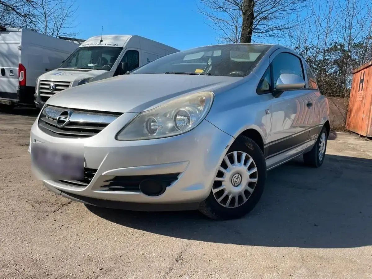 Gebraucht Opel Corsa 60 PS (44 kW) 2007 Silber Kleinwagen