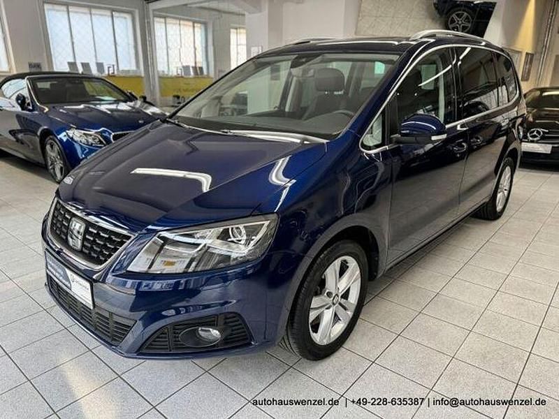 Gebraucht Seat Alhambra XCELLENCE 177 PS (130 kW) 2020 "atlantic" blau Van / Kleinbus