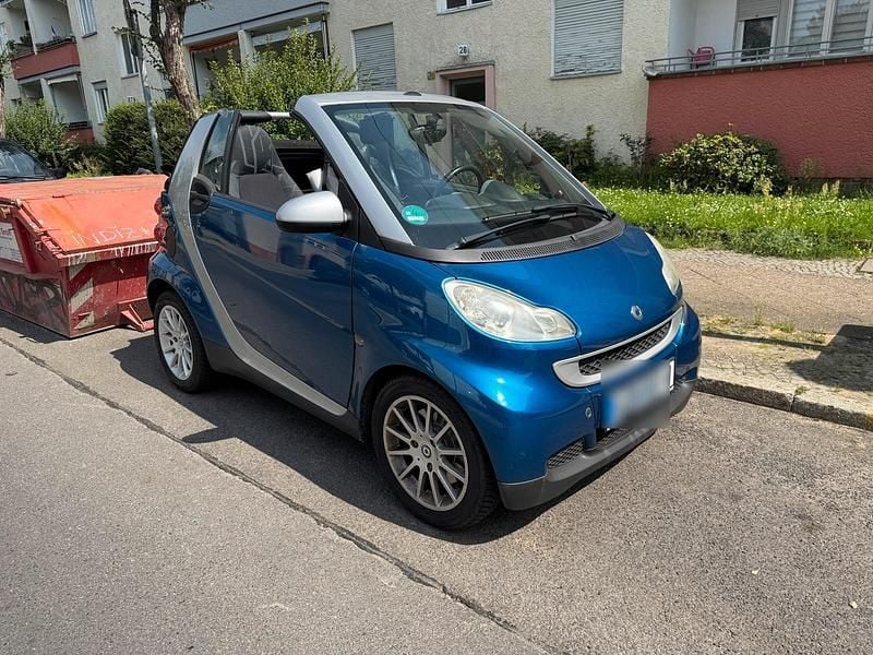 Blau Gebraucht 2007 Smart ForTwo Cabrio Cabrio | 4.499 € - Bild 1/4