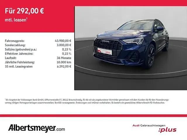 Blau Gebraucht 2025 Audi Q3 S-Line SUV | 43.980 € (Fairer Preis) - Bild 1/4