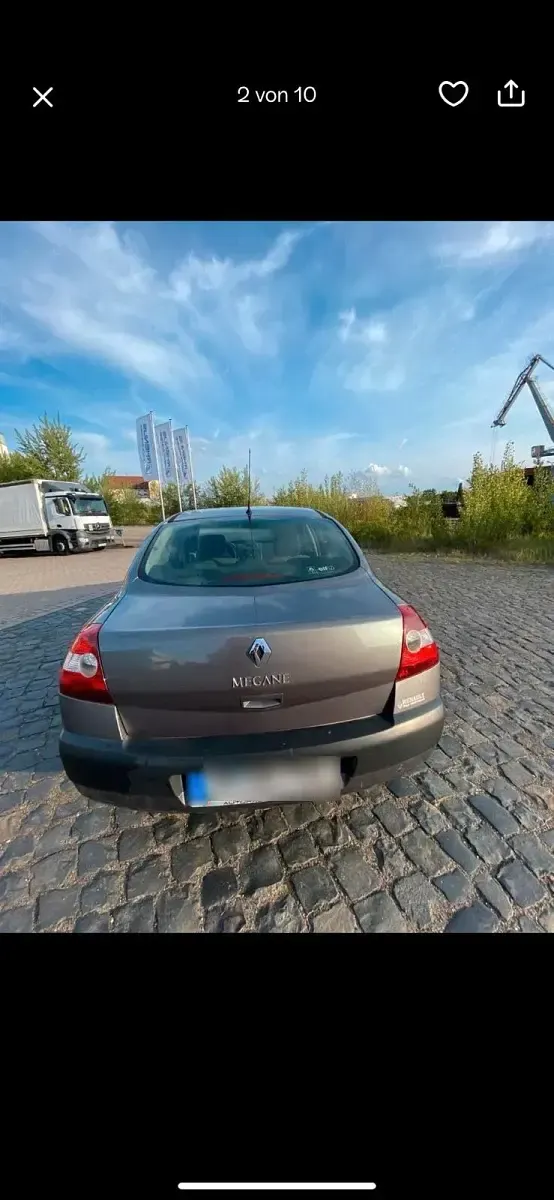 Gebraucht Renault Mégane 124 PS (91 kW) 2004 Limousine