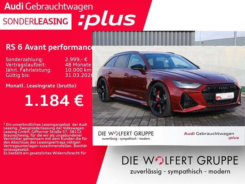Gebraucht Audi RS6 Performance 630 PS (463 kW) 2025 Rot Kombi