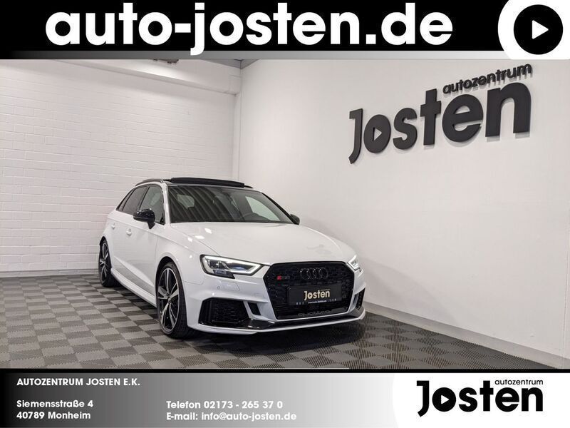 Gletscherweiß metallic Gebraucht 2019 Audi RS3 Sportback Design Kleinwagen | 44.490 € (Fairer Preis) - Bild 1/4