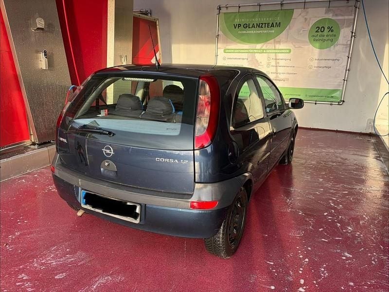 Gebraucht Opel Corsa 75 PS (55 kW) 2002 Blau Kleinwagen