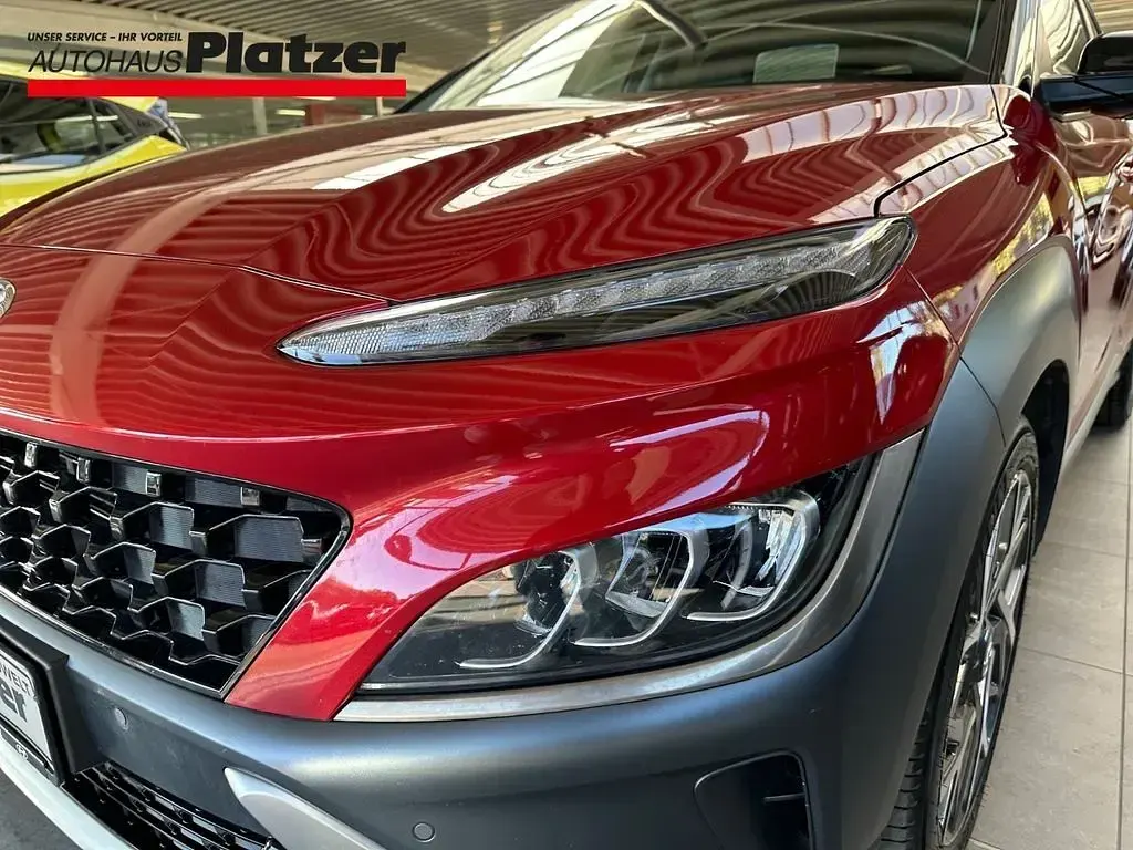 Gebraucht Hyundai Kona Prime 141 PS (103 kW) 2021 Rot SUV